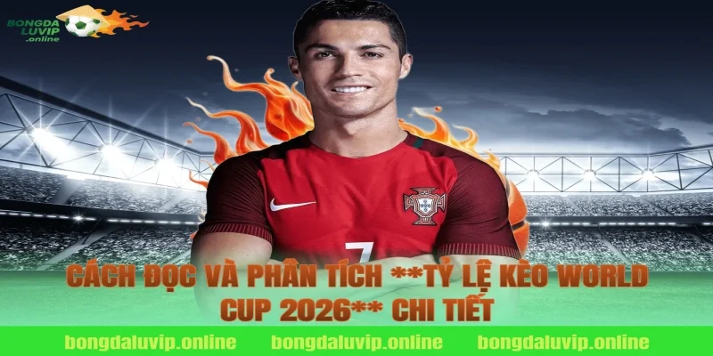 Cách đọc và phân tích **tỷ lệ kèo world cup 2026** chi tiết